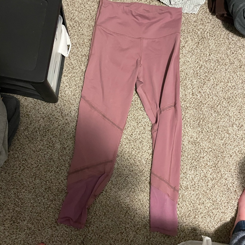pink leggings